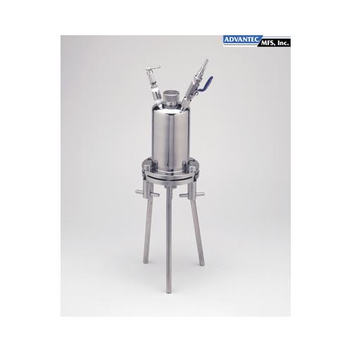 PRESSURE FILTER HOLDERS WITH RESERVOIR, STAINLESS STEEL