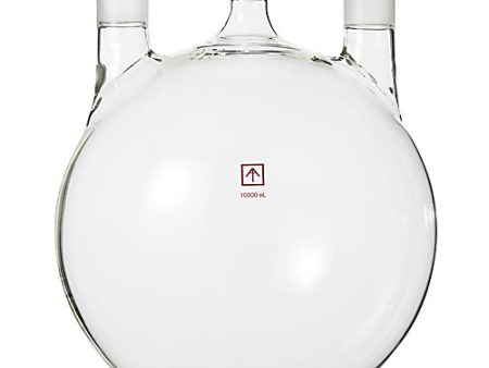 HEAVY WALL 10L ROUND BOTTOM 3-NECK FLASKS
