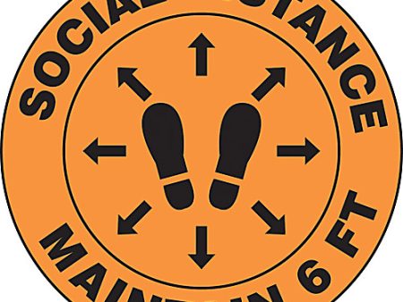 ACCUFORM® SLIP-GARD 12" DIAMETER FLOOR SIGN