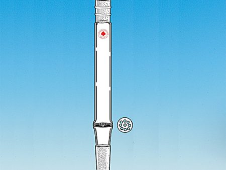 DISTILLING COLUMN, PERFORATED, HEMPEL