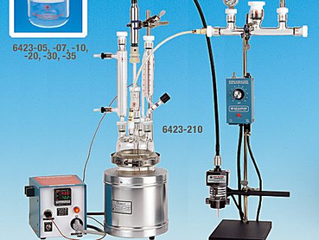 PRESSURE REACTOR, TWO-PIECE, PLAIN FLASK