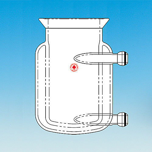 PRESSURE REACTOR, TWO-PIECE, JACKETED FLASK