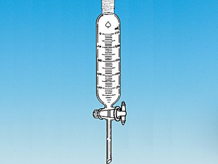 FUNNEL, ADDITION, CYLINDRICAL, GRADUATED,1:5 PTFE PLUG