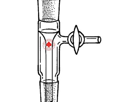 ADAPTER, VACUUM, WITH STOPCOCK