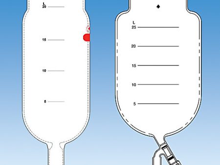 FLASK, REACTION, CYLINDRICAL, WITH BOTTOM OUTLET