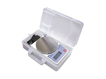 COMPACT SCALE WITH EXTERNAL CALIBRATION AND CARRYING CASE, 200G X 0.1G