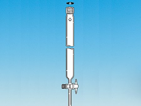 CHROMATOGRAPHIC COLUMN, 1:5 PTFE PLUG, WITH #15 ACE-THRED