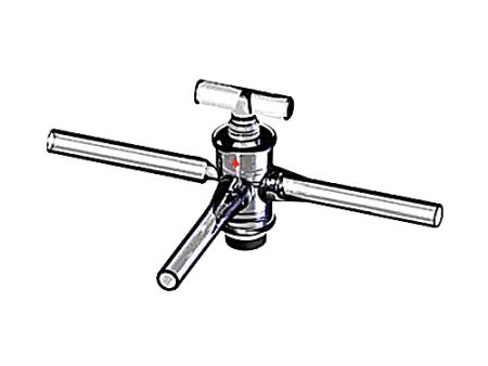 STOPCOCK, THREE-WAY, T-BORE