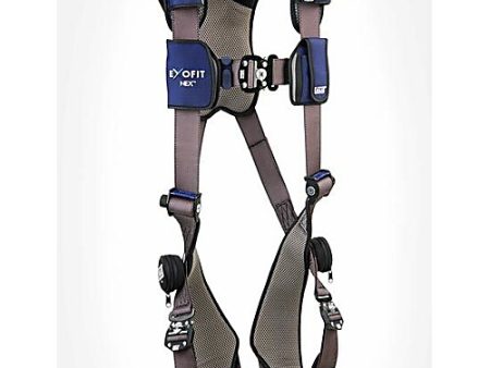 EXOFIT NEX™ VEST-STYLE HARNESS, BACK D-RING, QUICK CONNECT, MEDIUM
