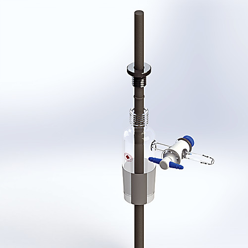 ADAPTER, WITH STOPCOCK, MAXI #15 ACE-THRED