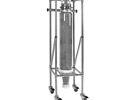 SUPPORT STAND, FOR LARGE CHROMATOGRAPHY COLUMNS