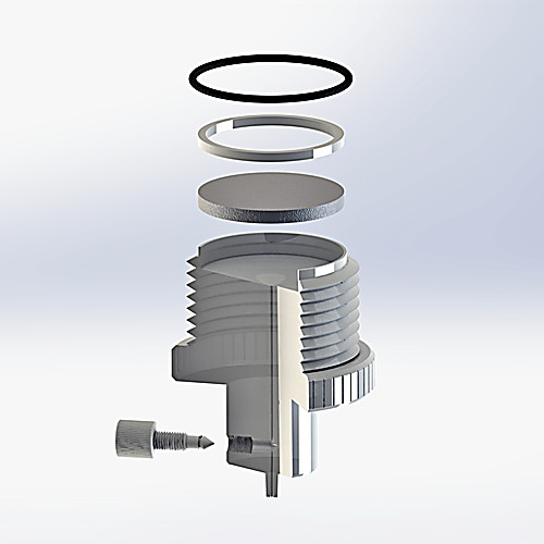 ADAPTER, BOTTOM DRIP, LUER