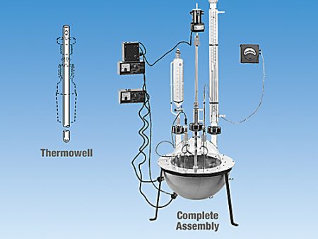 REACTION ASSEMBLY, SPHERICAL FLASK, 12L THRU 72L
