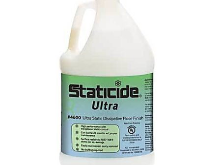 STATICIDE ULTRA DISSIPATIVE FLOOR FINISH, 1 GALLON