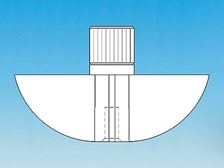 AGITATOR, PTFE, MULTI-PADDLE, PINNED VALVES