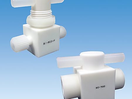 PTFE STOPCOCK VALVE, 2 WAY