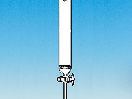 CHROMATOGRAPHIC COLUMN, WITH FRITTED DISC