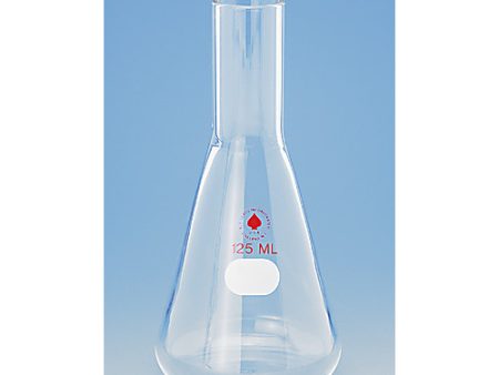 SHAKE FLASK, NO BAFFLES, LONG, PLAIN NECK