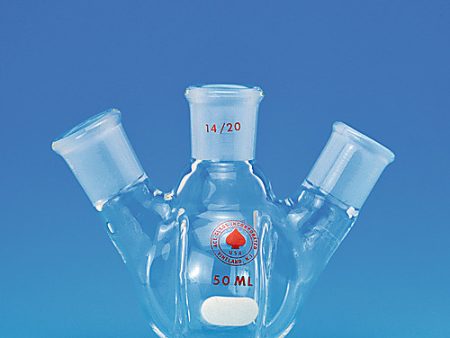 FLASK, ROUND BOTTOM, INDENTED MORTON TYPE