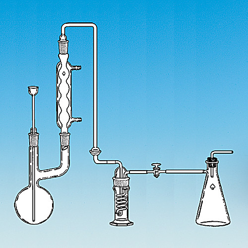 DISTILLATION APPARATUS, CYANIDE