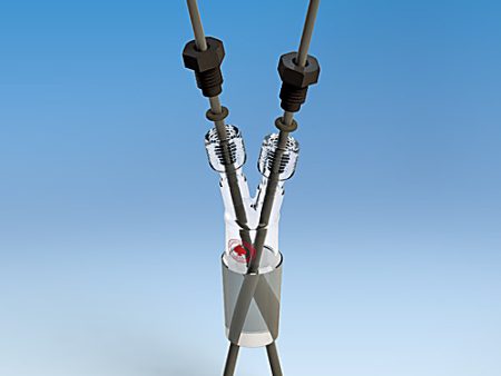 ADAPTER, TWIN, ACE-THRED