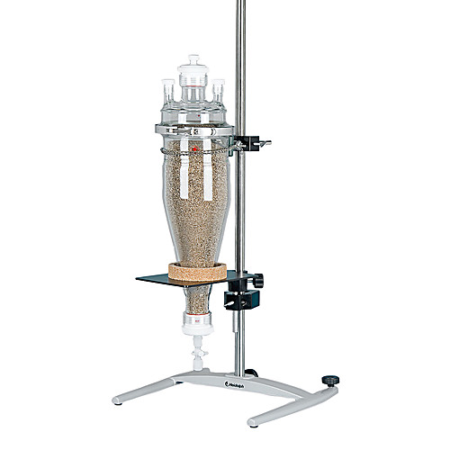 SUPPORT STAND BENCH SCALE CHROMATOGRAPHY COLUMNS