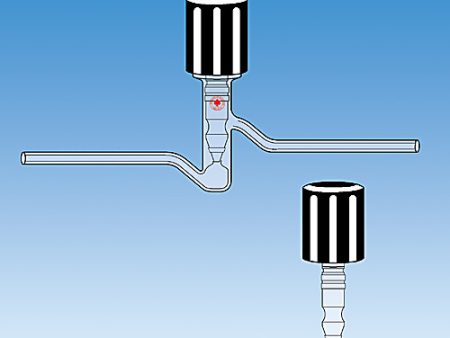 STOPCOCK, HIGH VACUUM, EASY ACTION PLUG, WITH TEF-CAP O-RING