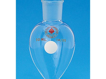 FLASK, SINGLE NECK, PEAR SHAPED