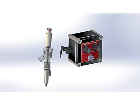 REACTOR DRAIN VALVE, AIR-ACTUATED, PTFE