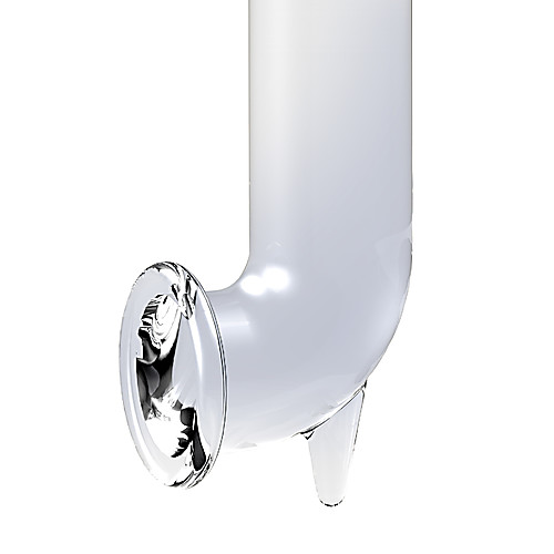 STIRRING SHAFT, GLASS, 19MM, PRECISION GROUND