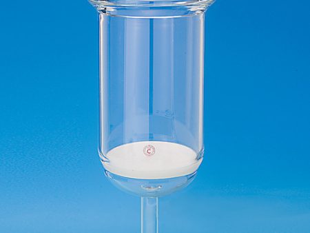 FLASK REACTION, WITH O-RING GROOVE, FRITTED DISC