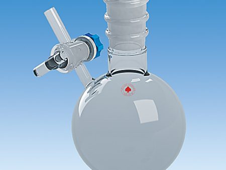 FLASK SINGLE NECK, SIDE ARM, NO-AIR