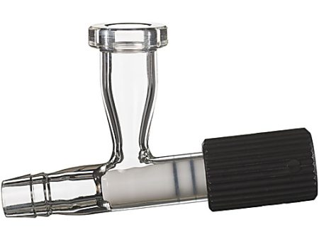 SOLVENTVAP RECEIVING FLASK 1/2DRAIN PORT WITH PTFE VALVE