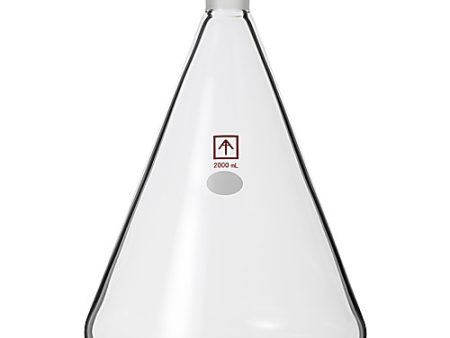HEAVY WALL 2L ERLENMEYER SHAPED FILTERING FLASKS