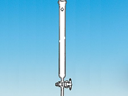 CHROMATOGRAPHIC COLUMN, 1:5 PTFE PLUG, WITH 24/40 JOINT
