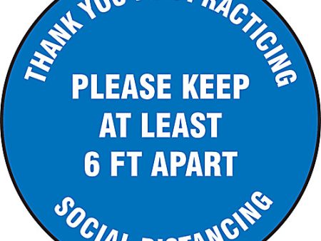 ACCUFORM® SLIP-GARD 12" DIAMETER FLOOR SIGN