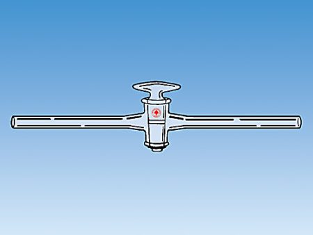 STOPCOCK, STRAIGHT BORE, GLASS PLUG