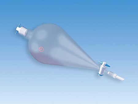 FUNNEL, SEPARATORY, REMOVABLE PTFE TIP