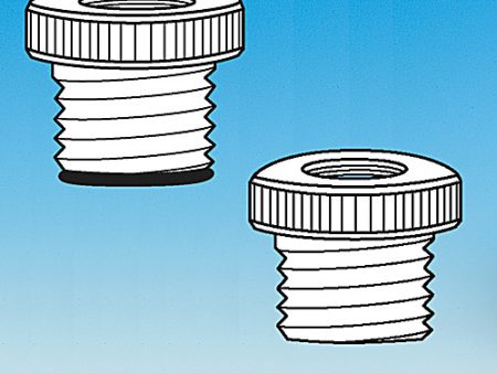 ADAPTER, NYLON OR PTFE, NPT, TUBING TO ACE-THRED