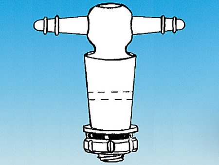 STOPCOCK PLUGS, STRAIGHT BORE, 1:5 PTFE